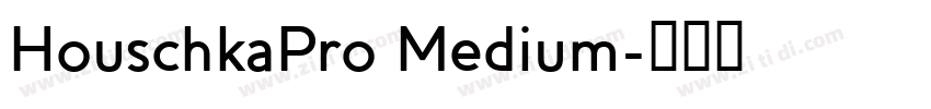 HouschkaPro Medium字体转换 HouschkaPro Medium字体转换